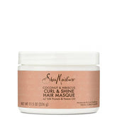 Shea Moisture Coconut & Hibiscus Curl & Shine Hair Masque 11.5oz